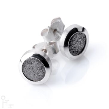 Ohrringe Radial Tantal Ohrringe, Haudarin®, Material: Tantal, Silber 925, Kollektion Radial