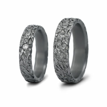 Tantal Ring Kristallin