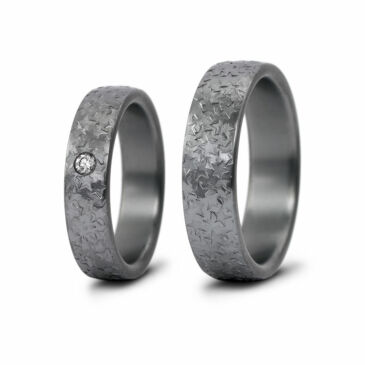 Tantal Ring Sternschlag