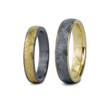 3125-10 | 3125-15 Tantal Ringe Haudarin® Material: Tantal, Gold