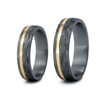 3130-10 | 3130-15 Tantal Ringe Haudarin® Material: Tantal, Gold