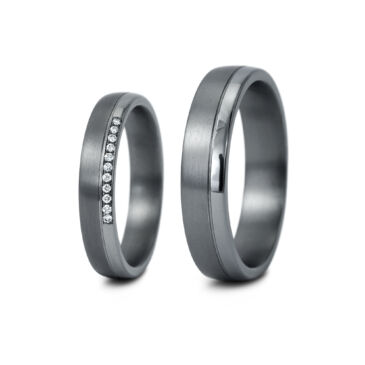 1135-10 | 1135-15 Tantal Ringe Haudarin® Material: Tantal, Diamanten